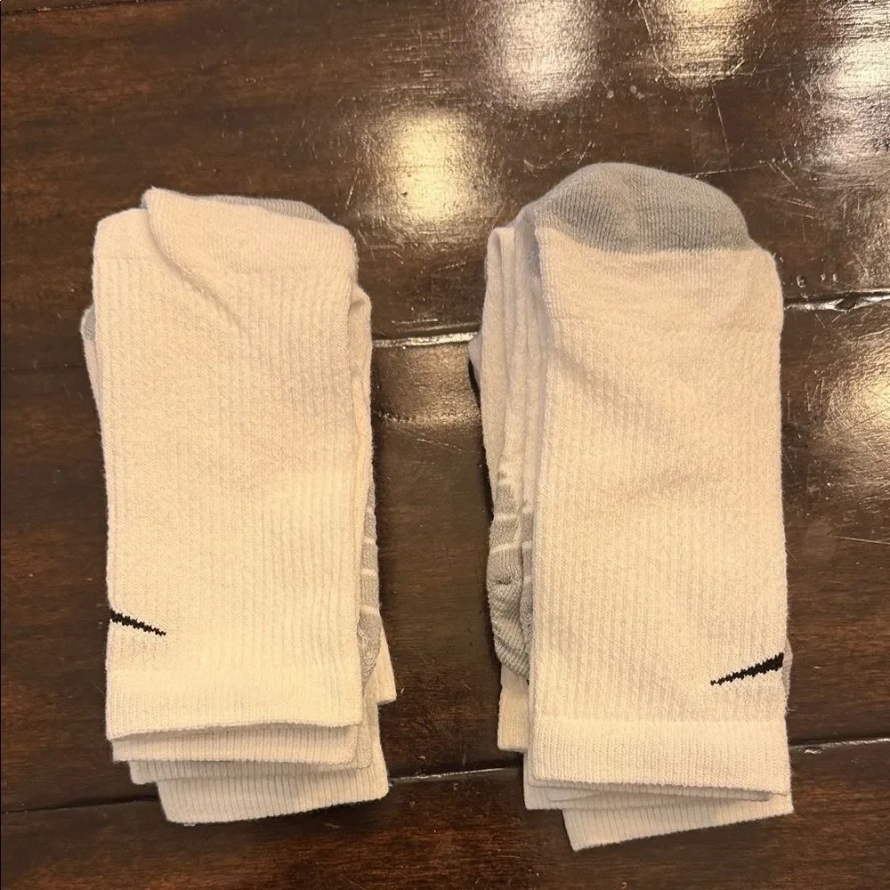 Nike Men's White Everyday Max Crew Socks Mens 6-8 W8-12